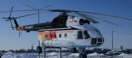 Памятник Вертолет Ми-8Т